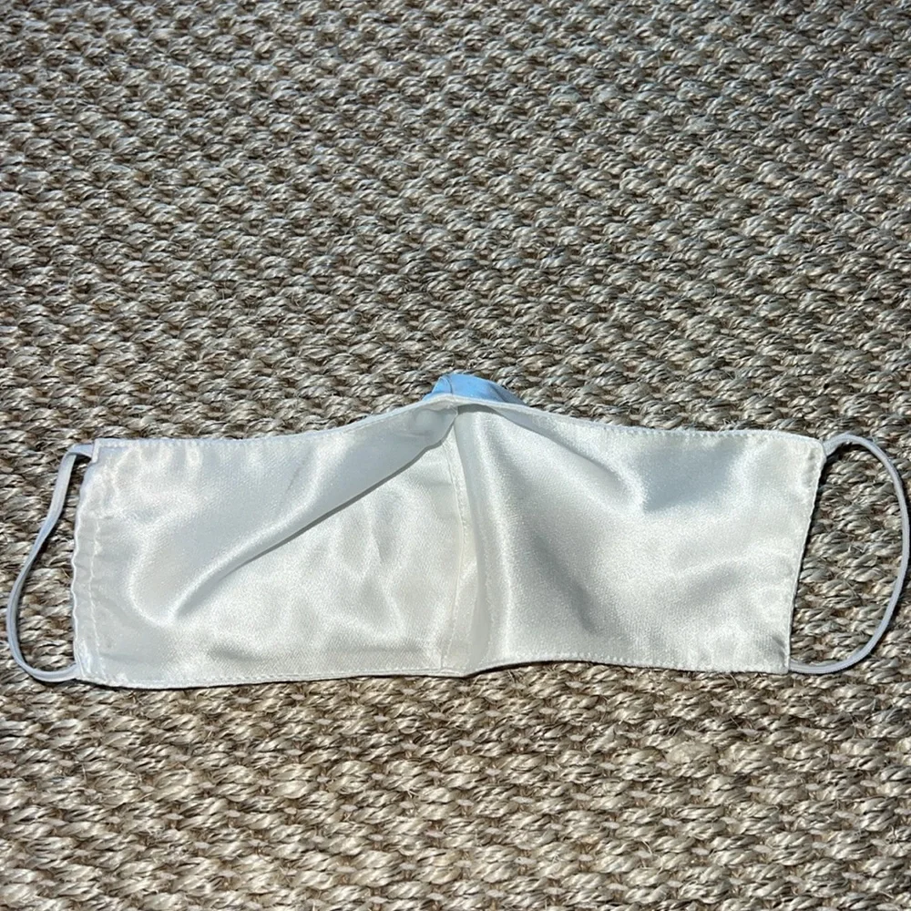Zara Bundle of four Face Masks pink, white satin and eyelet